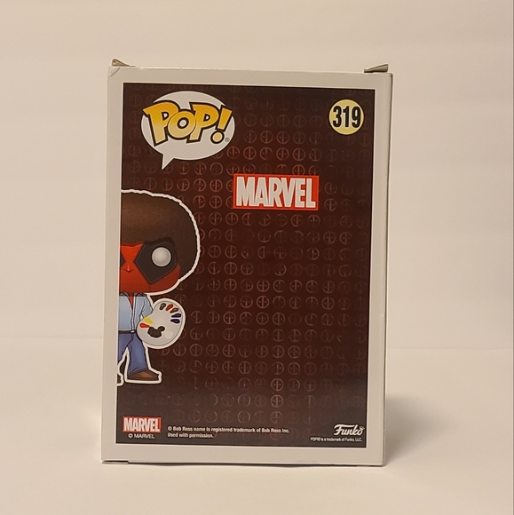Funko Pop - Deadpool as Bob Ross - Picture 3 of 4